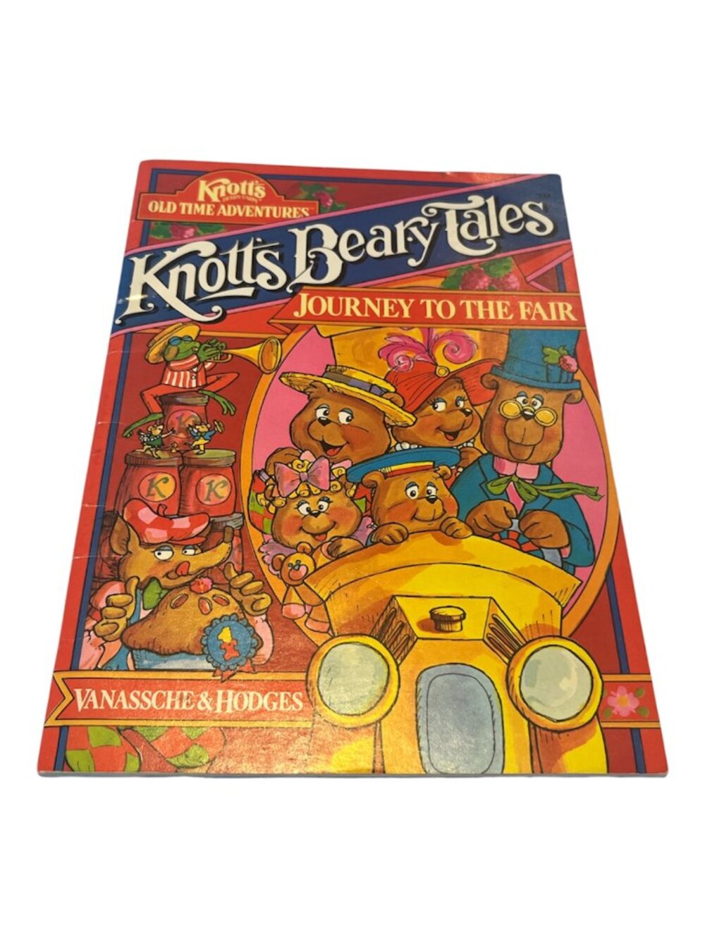 VINTAGE Booklet KNOTT'S Beary Tales Journey to the Fair 1975 Old Time Adventures